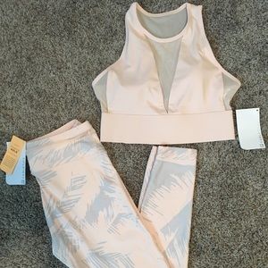Fabletics Midi Bra and Legging Set